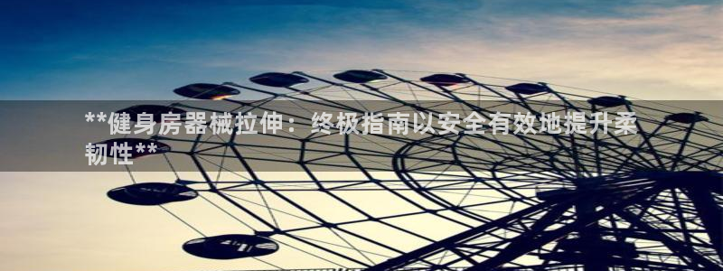 尊龙人生就是博旧版网址：**健身房器械拉伸：终极指南