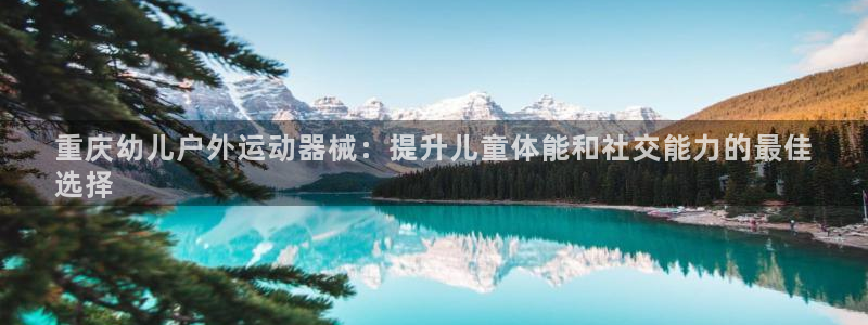 尊龙凯时为什么不封：重庆幼儿户外运动器械：提升儿童体