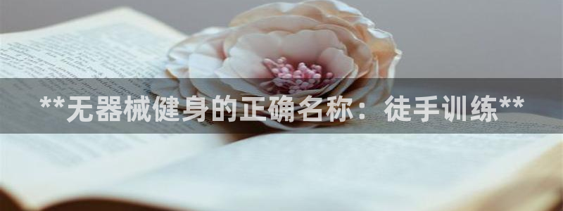 尊龙APP客户端平台：**无器械健身的正确名称：徒手