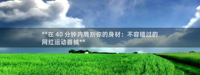 尊龙官网免费下载安装：**在 40 分钟内雕刻你的身