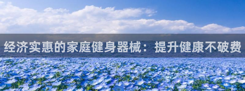 尊龙体育怎么样：经济实惠的家庭健身器械：提升健康不破