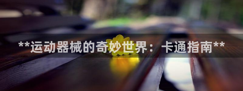 尊龙凯时新闻：**运动器械的奇妙世界：卡通指南**