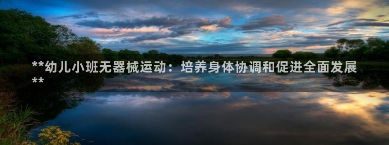 尊龙专访视频：**幼儿小班无器械运动：培养身体协调和