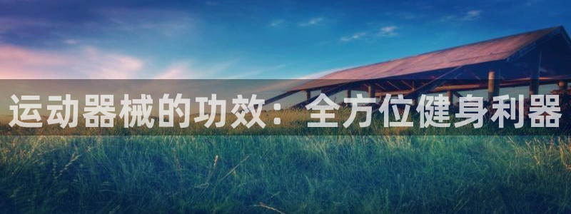 尊龙人生就是博下载：运动器械的功效：全方位健身利器