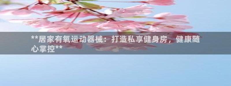 尊龙凯时出款：**居家有氧运动器械：打造私享健身房，