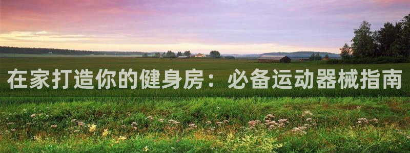 尊龙凯时手机版·(中国)官方网站：在家打造你的健身房