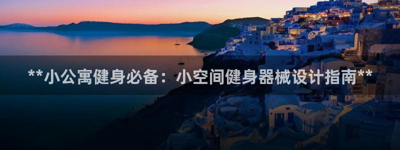 凯时最新官方APP下载：**小公寓健身必备：小空间健