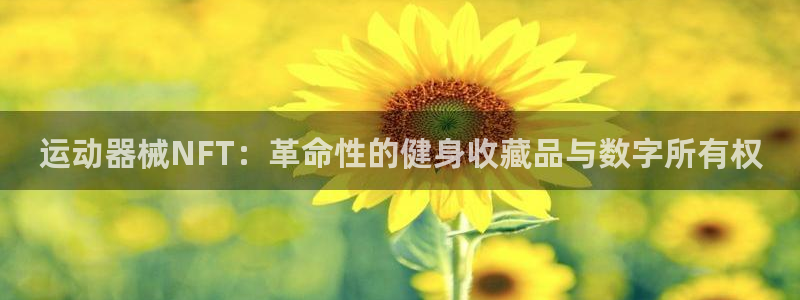 香港尊龙：运动器械NFT：革命性的健身收藏品与数字所