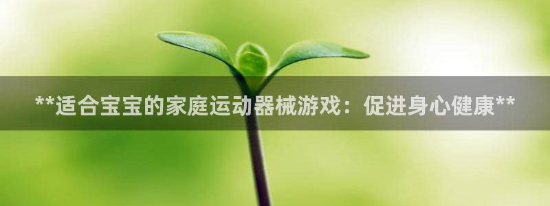 尊龙服饰有限公司地址：**适合宝宝的家庭运动器械游戏