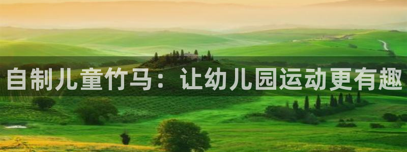 尊龙ktv怎么样：自制儿童竹马：让幼儿园运动更有趣