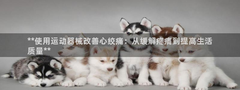 最新凯时官网网址：**使用运动器械改善心绞痛：从缓解疼痛到提