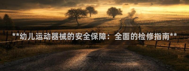 Z6尊龙凯时登录：**幼儿运动器械的安全保障：全面的
