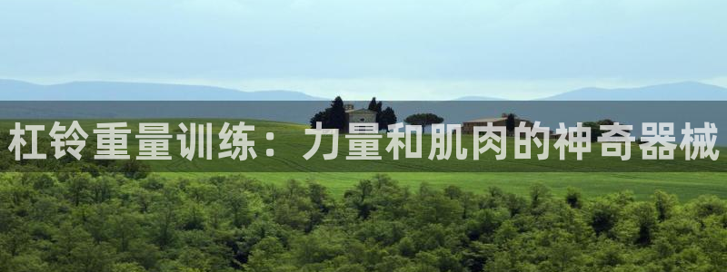 agz6尊龙凯时集团：杠铃重量训练：力量和肌肉的神奇